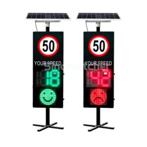 solar radar speed sign