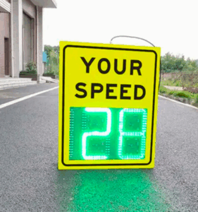 radar speed signs