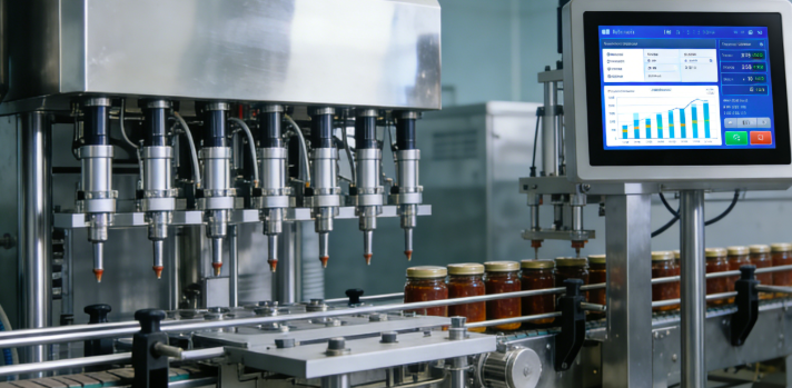 automatic sauce filling machine