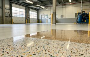 epoxy colored sand floor coating