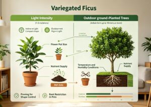 Variegated Ficus