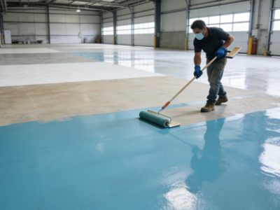 Epoxy floor coatings