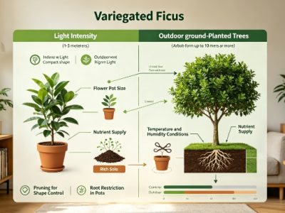 Variegated Ficus