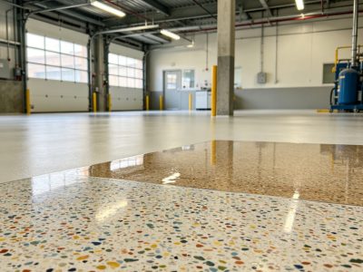 epoxy colored sand floor coating