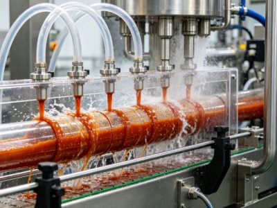 hot sauce bottling machine