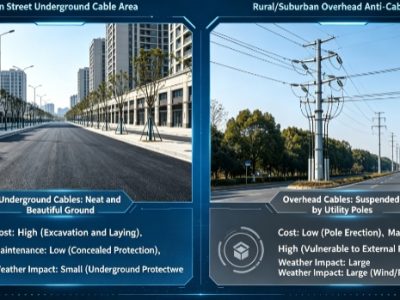 underground vs aerial cable